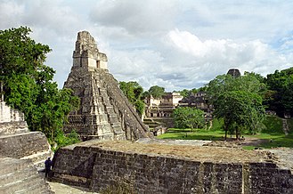 Templo del Gran Jaguar en Tikal