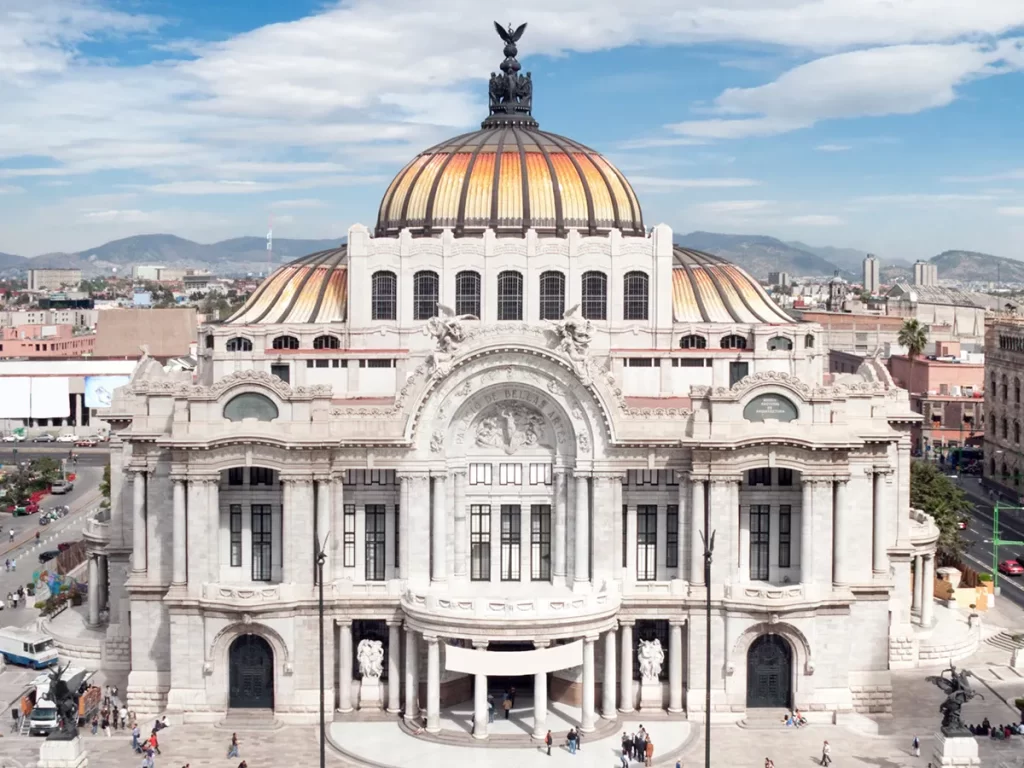 Palacio de Bellas Artes en la Ciudad de México