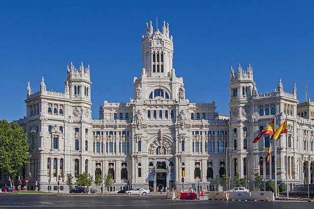 El Palacio de Cibeles en Madrid