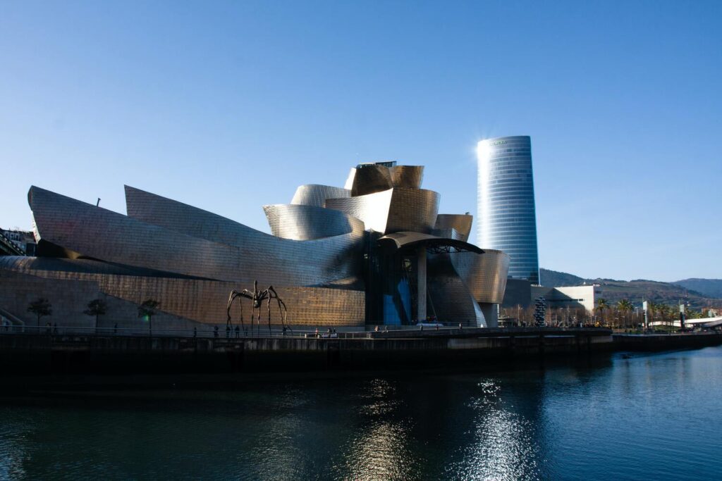 Guggenheim Museum Bilbao en Bilbao, España.